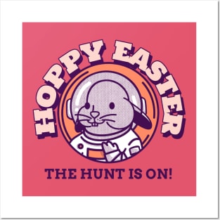 Hoppy Easter Bunny Posters and Art